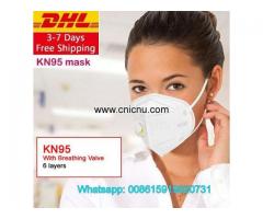 KN95 Mask With Breathing Valve 6 layers Masks